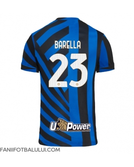 Inter Milan Nicolo Barella #23 Tricou Fotbal Replică 2024-25 Barbati Acasa